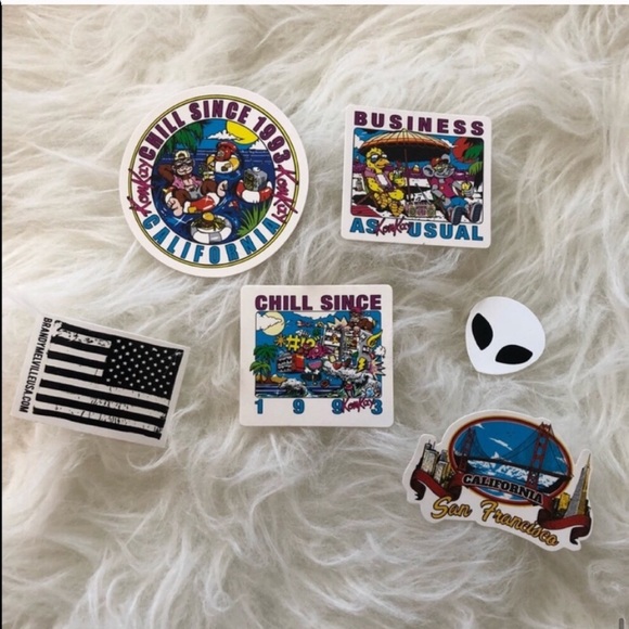 BRANDY MELVILLE STICKERS VSCO Laptop phone case cute y2k 2000’s bundle rare cute - Picture 9 of 11